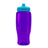 Transparent Violet Cyan Blank