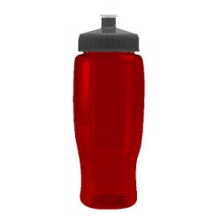 Transparent Red Gray Blank