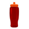 Transparent Red Orange Blank
