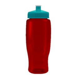 Transparent Red Teal Blank