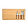 Morrissey 4-Piece Bamboo Cheese Set