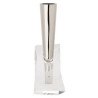 Glacier Vase Chrome & Acrylic Vase