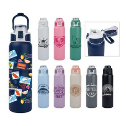 Brooke 28 oz. Double Wall, Stainless Steel Water Bottle