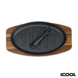 ICOOL Alpine 10 1/2 Cast Iron Skillet / Pan