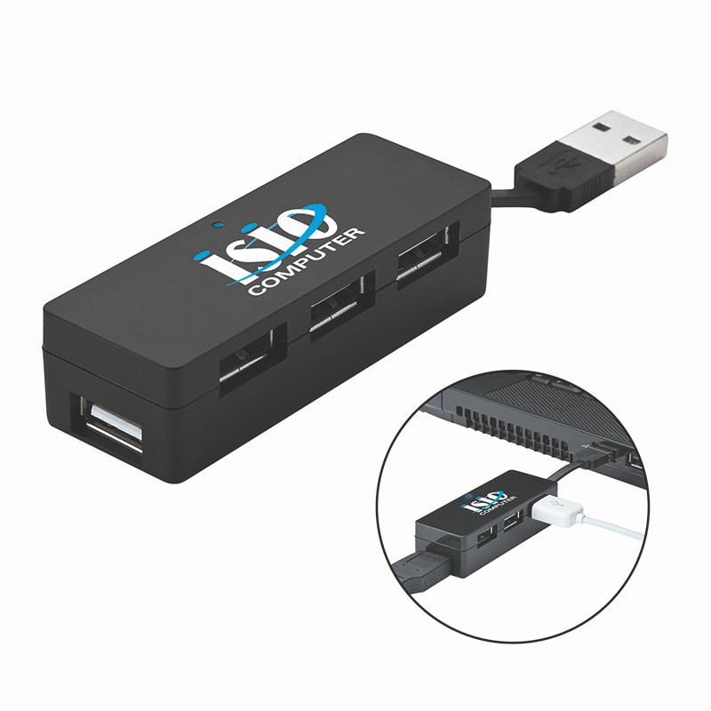 Quarto 4-Port 2.0v USB Hub