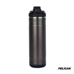 Pelican Pacific Chug 26 oz. Topographical Recycled Double Wall Stainless Steel Water Bottle