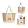 Emma Jute and Cotton Shopper Tote