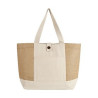 Emma Jute and Cotton Shopper Tote