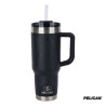 Pelican Porter 40 oz. Topographical Recycled Double Wall Stainless Steel Travel Tumbler