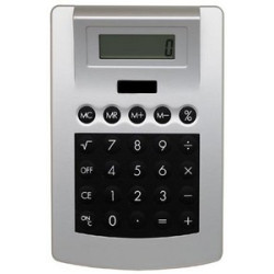 Rubber-Touch Desk Top Calculator