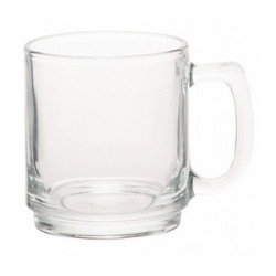 9 oz. Glass Coffee Mugs