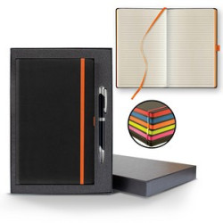Castelli Tucson Edge Medio Lined Ivory Page Journal Gift Set
