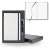 Castelli White Laser Medio Lined White Page Journal Gift Set