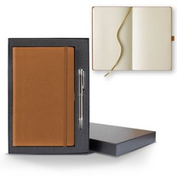 Castelli Tucson Dots Medio Ivory Page Journal Gift Set