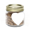 Half Pint Jar w/ Heart Magnet Pet Fill