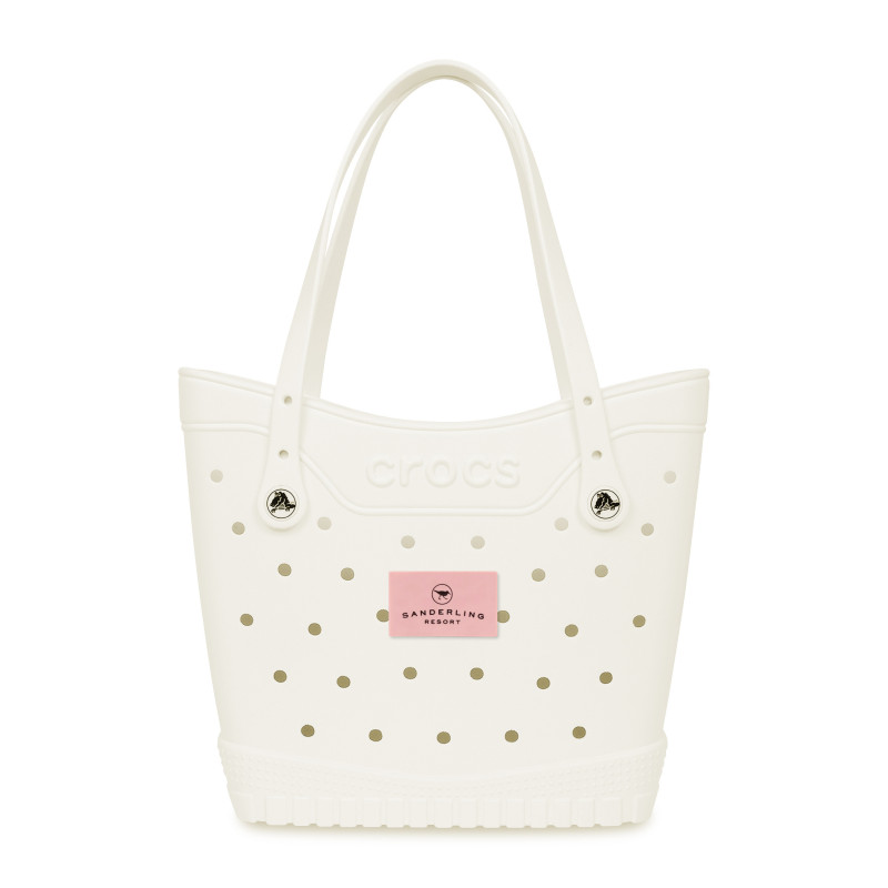 Crocs™ Classic Medium Tote - White - Powder Pink