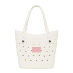 Crocs™ Classic Medium Tote - White - Powder Pink