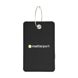 American Tourister® Zoom Turbo Recycled rPET Luggage Tag - Black