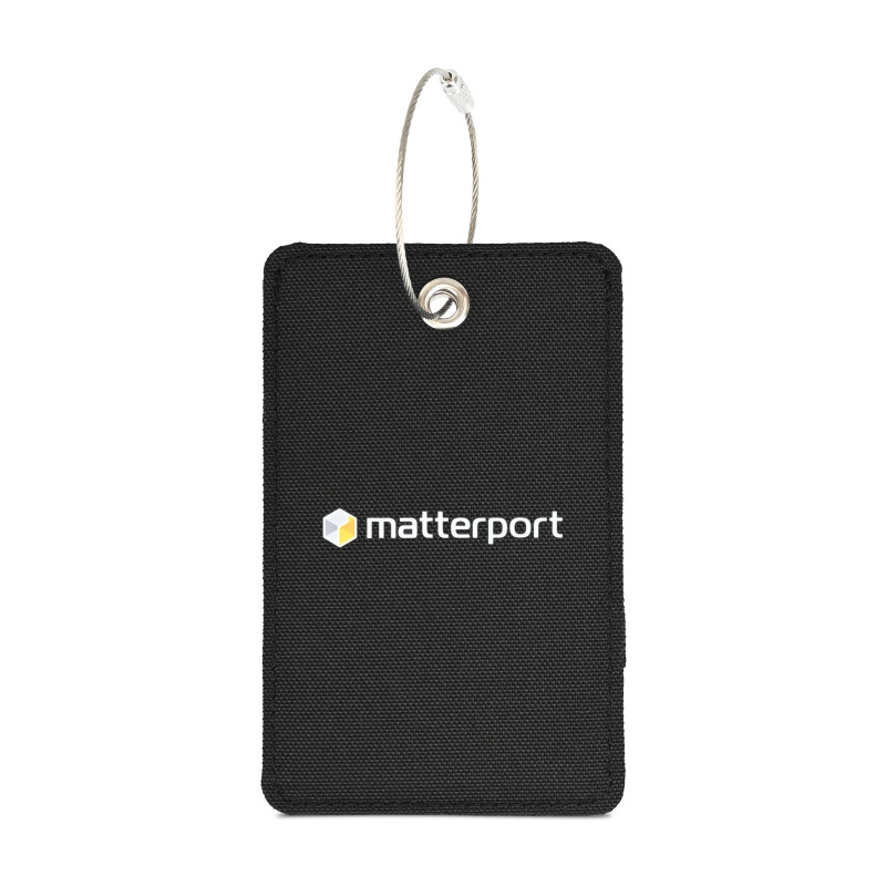American Tourister® Zoom Turbo Recycled rPET Luggage Tag - Black