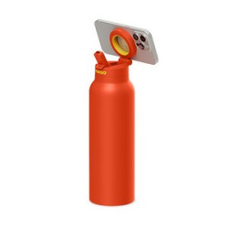 RINGO Pro Water Bottle with Magnetic Booster Ring - 24 Oz. - Orange