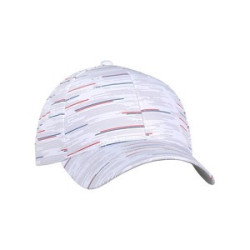 Ahead The Streaker Performance Cap - White Grey Americana