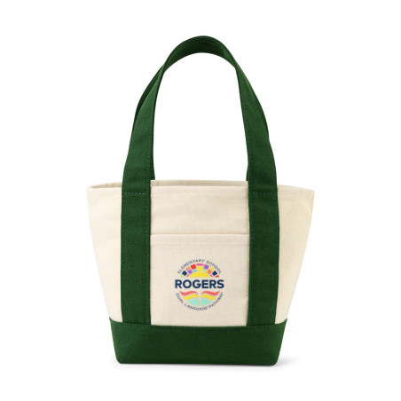 Petite Canvas Tote - Green