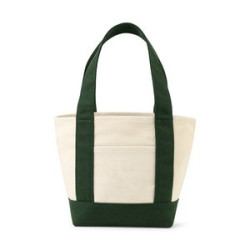 Petite Canvas Tote - Green