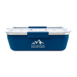 RIGWA® Travel Bento Box 9x6 - Blue