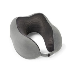 Easy Go Foam Travel Pillow - Stone