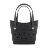 Crocs™ Classic Small Tote - Black-White