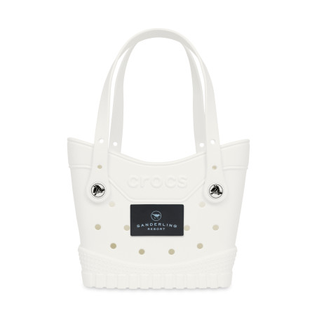 Crocs™ Classic Small Tote - White-Black