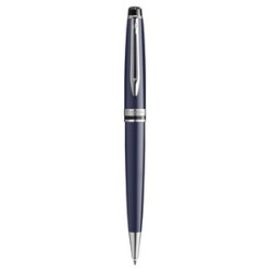 Waterman Expert Ballpoint - Blue - Chrome Trim
