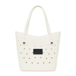 Crocs™ Classic Medium Tote - White-Black