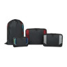 American Tourister® Zoom Turbo Recycled rPET 4 Piece Packing Cube Set - Black