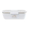 RIGWA® Travel Bento Box 9x6 - White