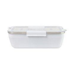 RIGWA® Travel Bento Box 9x6 - White