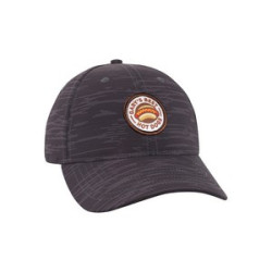 Ahead The Streaker Performance Cap - Black-Charcoal
