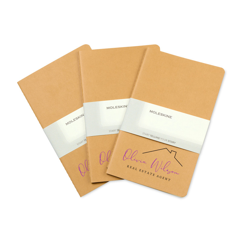 Moleskine® Large Cahier 3-Pack - Kraft