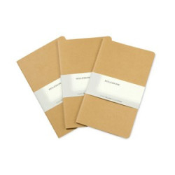 Moleskine® Large Cahier 3-Pack - Kraft