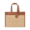 Out of The Woods® Jute Trim Box Tote - Natural