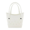 Crocs™ Classic Small Tote - White - Powder Pink