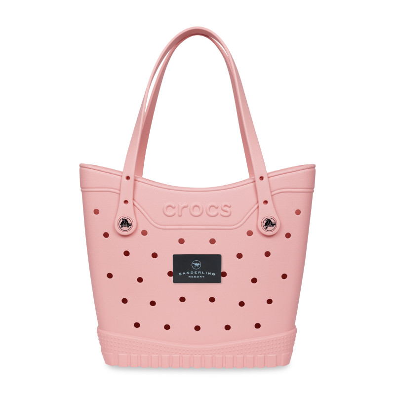 Crocs™ Classic Medium Tote - Powder Pink - Black