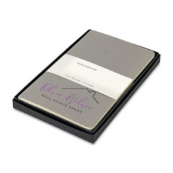 Moleskine® Large Cahier Gift Set - Pebble Grey