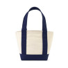 Petite Canvas Tote - True Navy