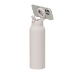 RINGO Pro Water Bottle with Magnetic Booster Ring - 32 Oz. - Ivory