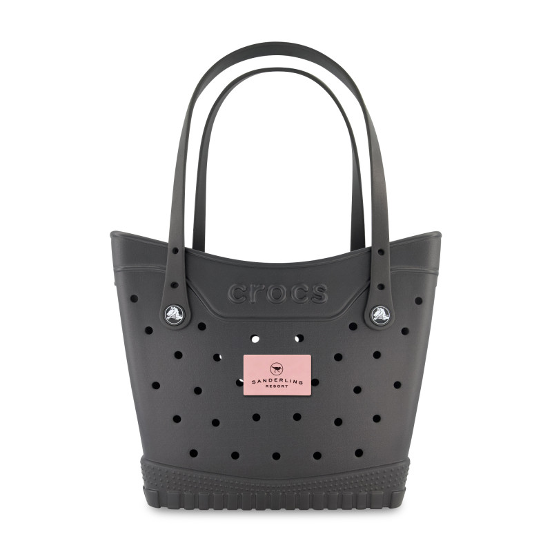 Crocs™ Classic Medium Tote - Black - Powder Pink