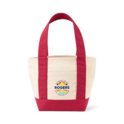Petite Canvas Tote - Red