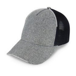 Merrimack Hat Co.™ Active 5-Panel Performance Hat - Heather Grey