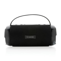 Recycled Plastic Soundboom Waterproof 6W Speaker - Black