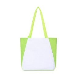 Arlo Recycled rPET Tote - Lime Green